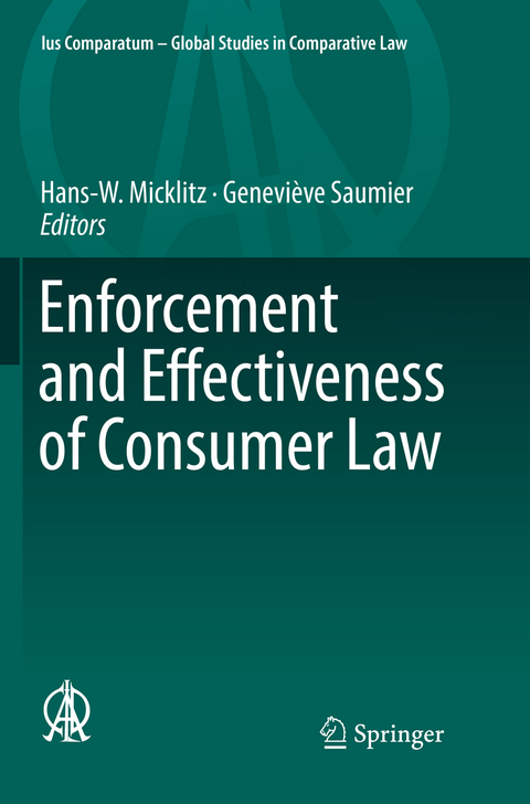 Enforcement and Effectiveness of Consumer Law - 