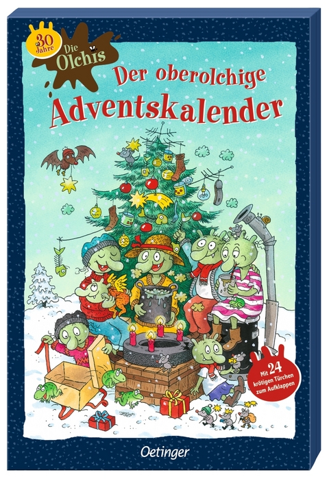 Die Olchis. Der oberolchige Adventskalender - Erhard Dietl