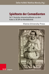 Spieltexte der Com&oelig;dianten - 