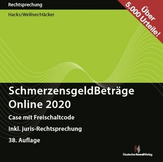 SchmerzensgeldBeträge 2020 Online