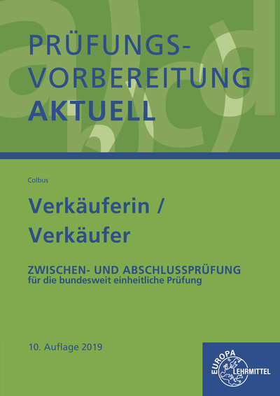 Pr&uuml;fungsvorbereitung aktuell - Verk&auml;uferin/ Verk&auml;ufer - Gerhard Colbus