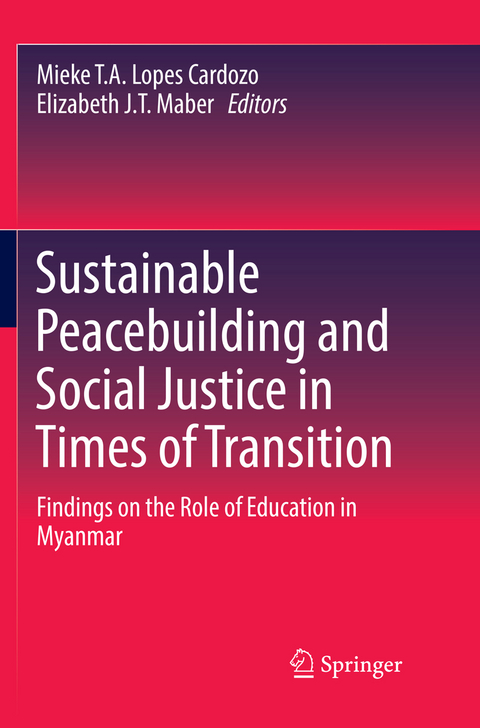Sustainable Peacebuilding and Social Justice in Times of Transition - 