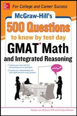 McGraw-Hill Education 500 GMAT Verbal Questions to Know by Test Day