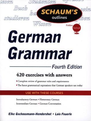 Schaum's Outline of German Grammar