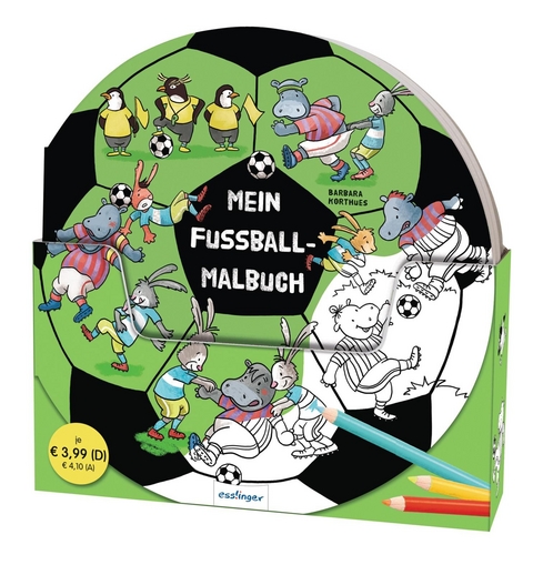 Mein Fu&szlig;ball-Malbuch