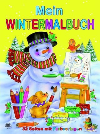 Wintermalbuch gelb
