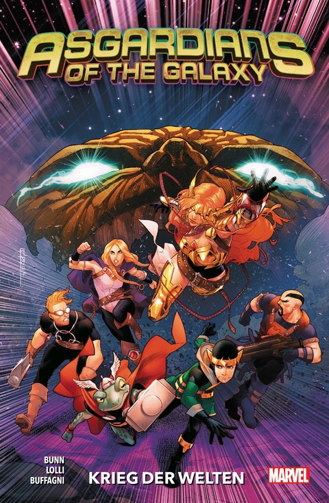 Asgardians of the Galaxy - Cullen Bunn, Matteo Buffagni, Stefano Landini, Matteo Lollo, Luca Maresca, Paolo Villanelli