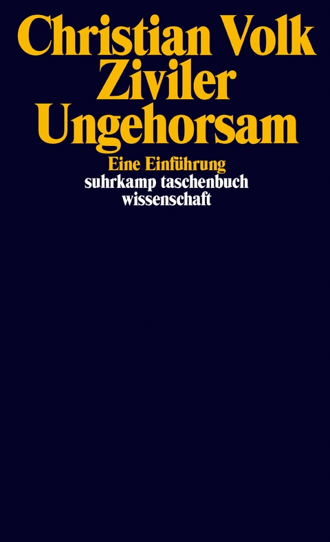 Ziviler Ungehorsam - Christian Volk