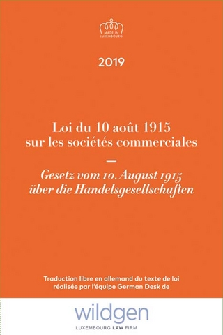 Loi du 10 août 1915 concernant les sociétés commerciales