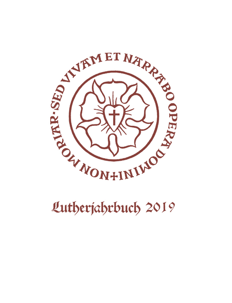 Lutherjahrbuch 86. Jahrgang 2019 - 