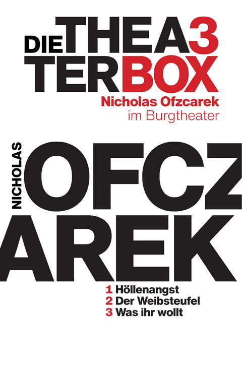 Burgtheater Set: Nicholas Ofczarek
