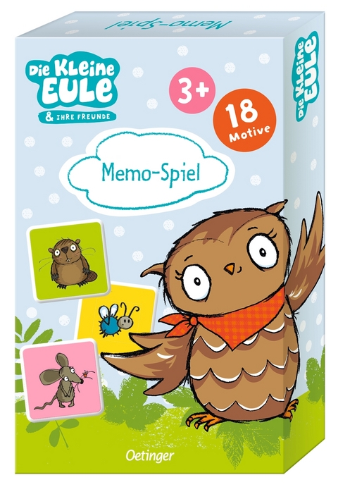 Die kleine Eule. Memo-Spiel - Susanne Weber