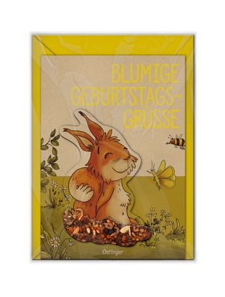 Peter & Piet. Saat-Grußkarte Eichhörnchen