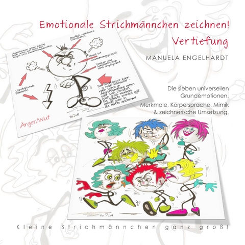 Emotionale Strichm&auml;nnchen zeichnen - Manuela Engelhardt