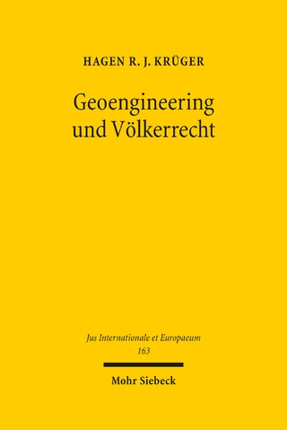 Geoengineering und Völkerrecht
