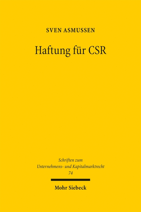 Haftung f&uuml;r CSR - Sven Asmussen