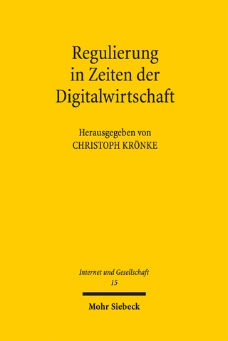 Regulierung in Zeiten der Digitalwirtschaft