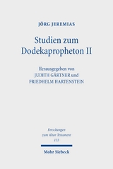 Studien zum Dodekapropheton II - J&ouml;rg Jeremias