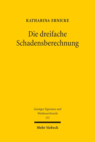 Die dreifache Schadensberechnung