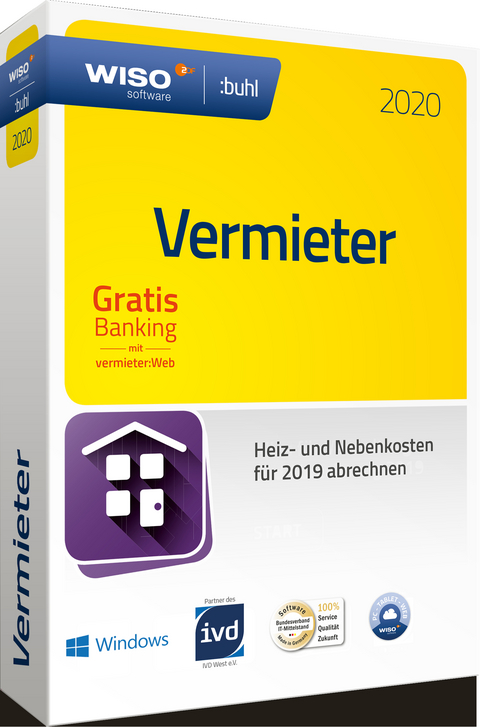 WISO Vermieter 2020, 1 CD-ROM