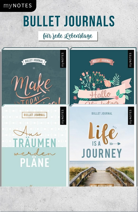 Display myNOTES Mini Bullet Journals