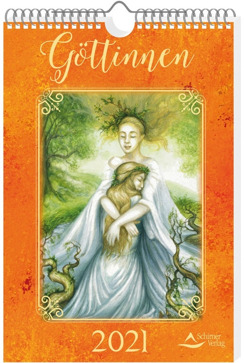 G&ouml;ttinnen-Kalender 2021 -  Schirner Verlag