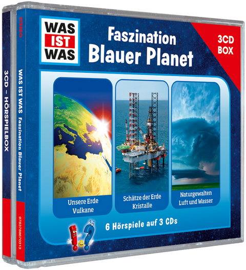WAS IST WAS 3-CD H&ouml;rspielbox. Faszination Blauer Planet
