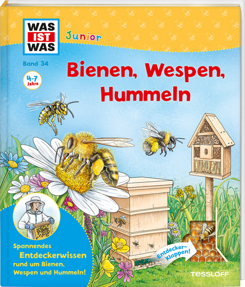 WAS IST WAS Junior Band 34 Bienen, Wespen, Hummeln - Angelika Rusche-G&ouml;llnitz