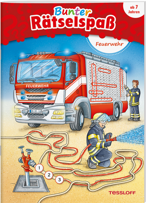 Bunter R&auml;tselspa&szlig;. Feuerwehr