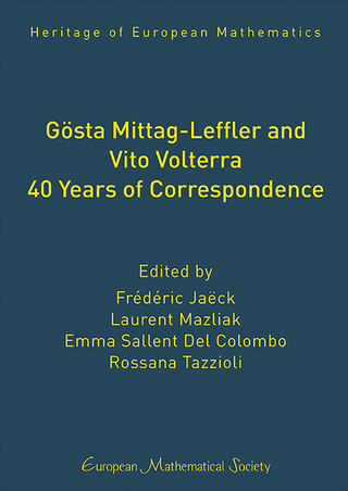 Gösta Mittag-Leffler and Vito Volterra. 40 Years of Correspondence