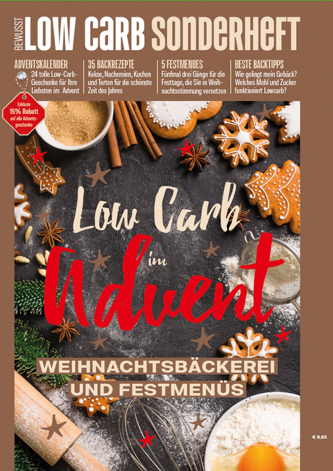 Bewusst Low Carb Sonderheft - Low Carb im Advent - Oliver Buss