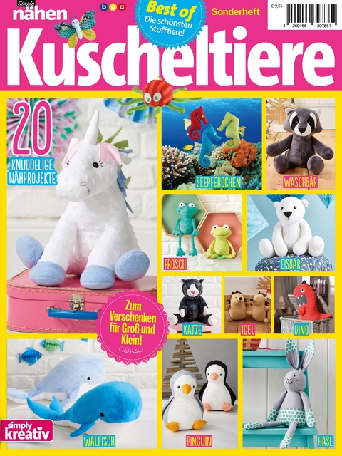 Simply Nähen Best of Kuscheltiere - Oliver Buss