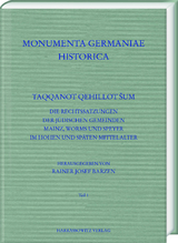 Taqqanot Qehillot &Scaron;um - Rainer Josef Barzen