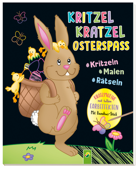 Kritzel-Kratzel-Osterspa&szlig;. Kratzbuch f&uuml;r Kinder ab 5 Jahren