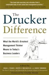 Drucker Difference: What the World's Greatest Management Thinker Means to Today's Business Leaders -  Joseph A. Maciariello,  Craig L. Pearce,  Hideki Yamawaki