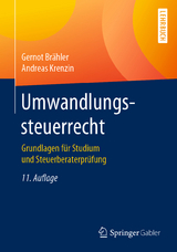 Umwandlungssteuerrecht - Brähler, Gernot; Krenzin, Andreas