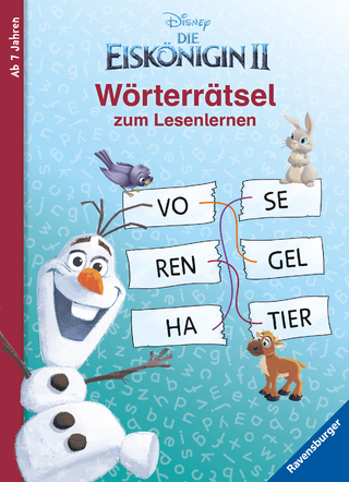 Disney Die Eiskönigin 2: Wörterrätsel zum Lesenlernen