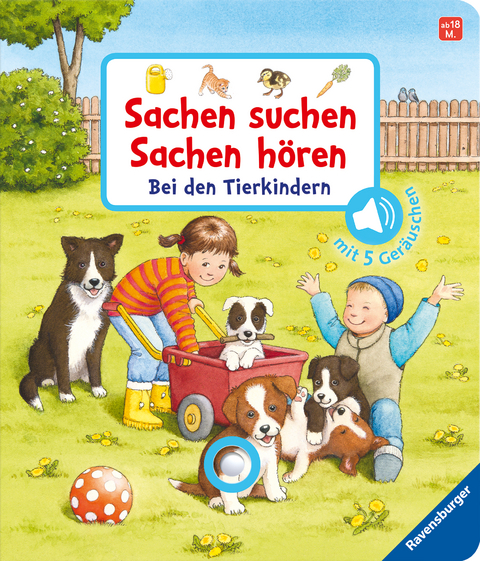 Sachen suchen, Sachen h&ouml;ren: Bei den Tierkindern - Frauke Nahrgang
