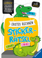 Erstes Rechnen Sticker-R&auml;tsel ab 5 Jahren - Kirstin Jebautzke