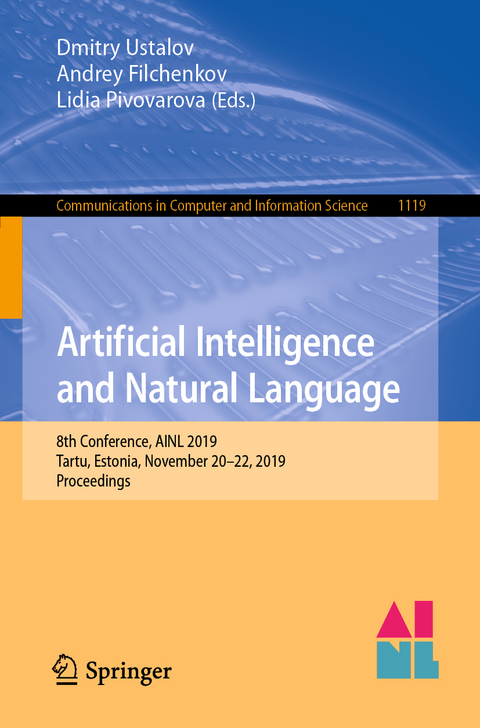 Artificial Intelligence and Natural Language - 