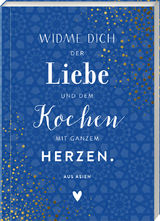 Kleines Notizheft (Blau, H&ouml;lker K&uuml;chenpapeterie)