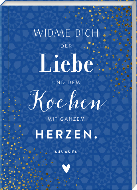 Kleines Notizheft (Blau, H&ouml;lker K&uuml;chenpapeterie)