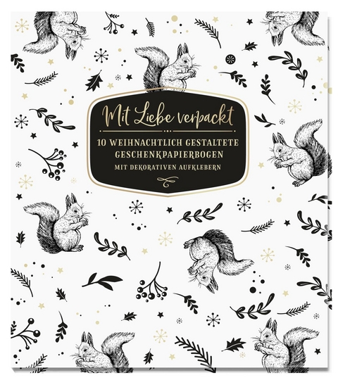 Mit Liebe verpackt (schwarz-wei&szlig;) - 