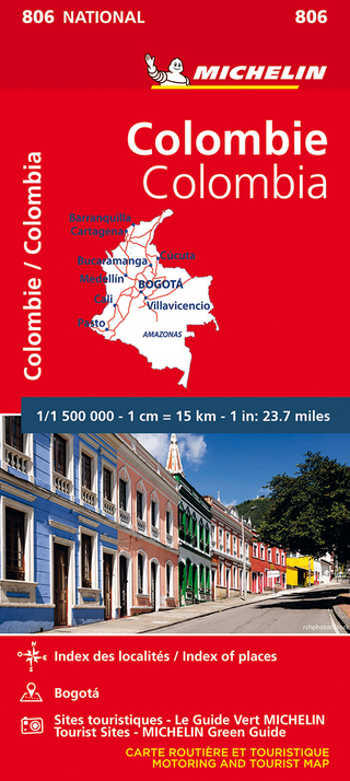Colombia - Michelin National Map 806