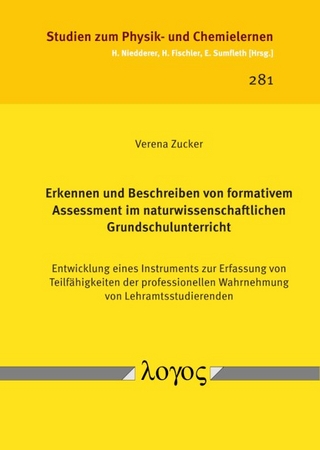 Erkennen und Beschreiben von formativem Assessment im naturwissenschaftlichen Grundschulunterricht