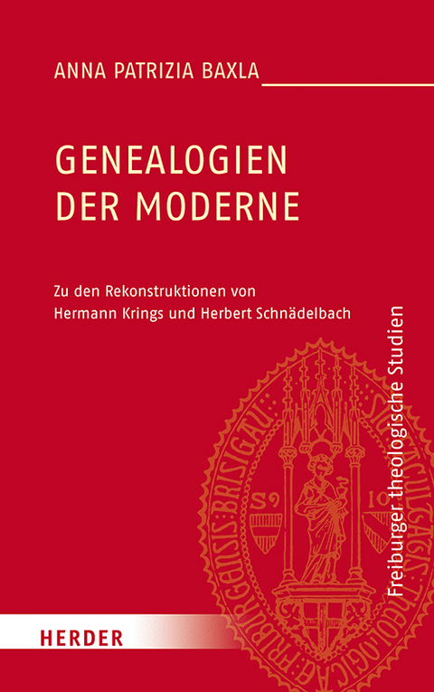 Genealogien der Moderne - Anna Patrizia Baxla