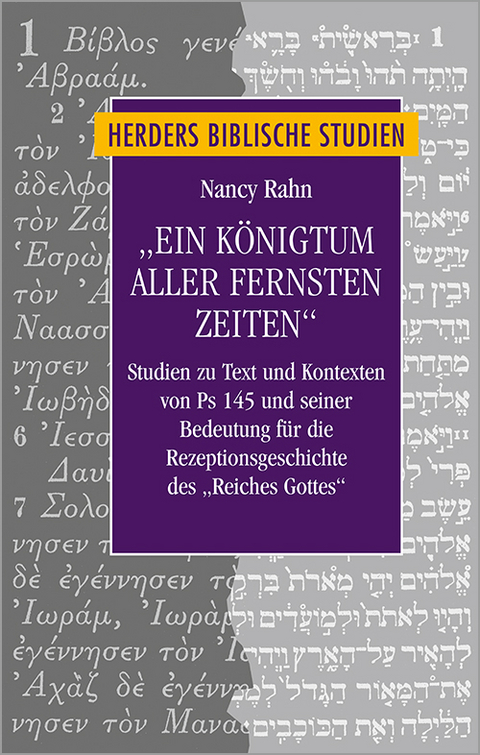 "Ein K&ouml;nigtum aller fernsten Zeiten" - Nancy Rahn
