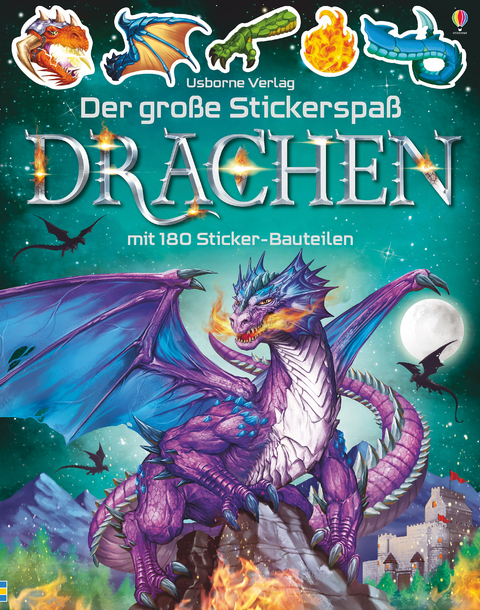Der gro&szlig;e Stickerspa&szlig;: Drachen - Simon Tudhope