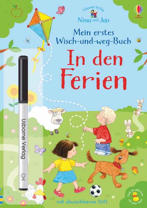 Nina und Jan - Mein erstes Wisch-und-weg-Buch: In den Ferien - Sam Taplin