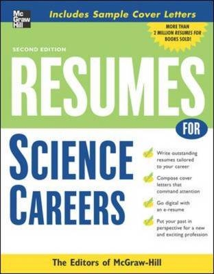 Resumes for Science Careers -  MCGRAW HILL
